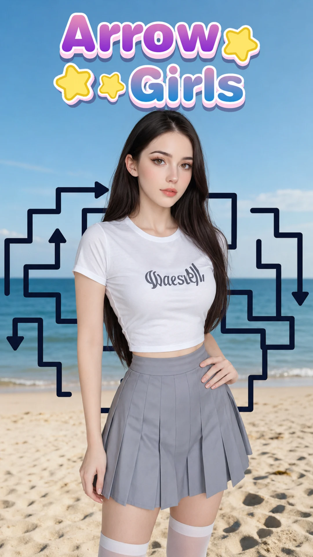 Arrow Girls: Velvet Puzzle screenshot